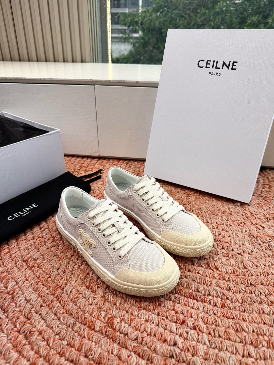 🌾😃所见即所得G039代购级别CELINE思琳赛琳CELINE RUNNER CR-03运动鞋👟鞋舌和鞋