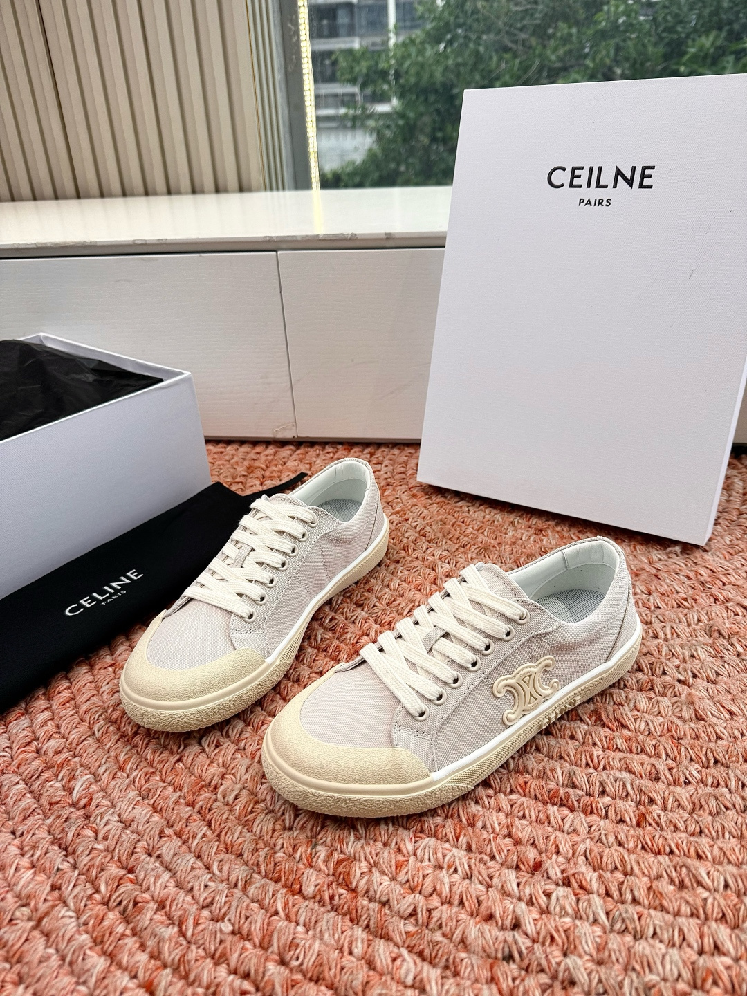 🌾😃所见即所得G039代购级别CELINE思琳赛琳CELINE RUNNER CR-03运动鞋👟鞋舌和鞋