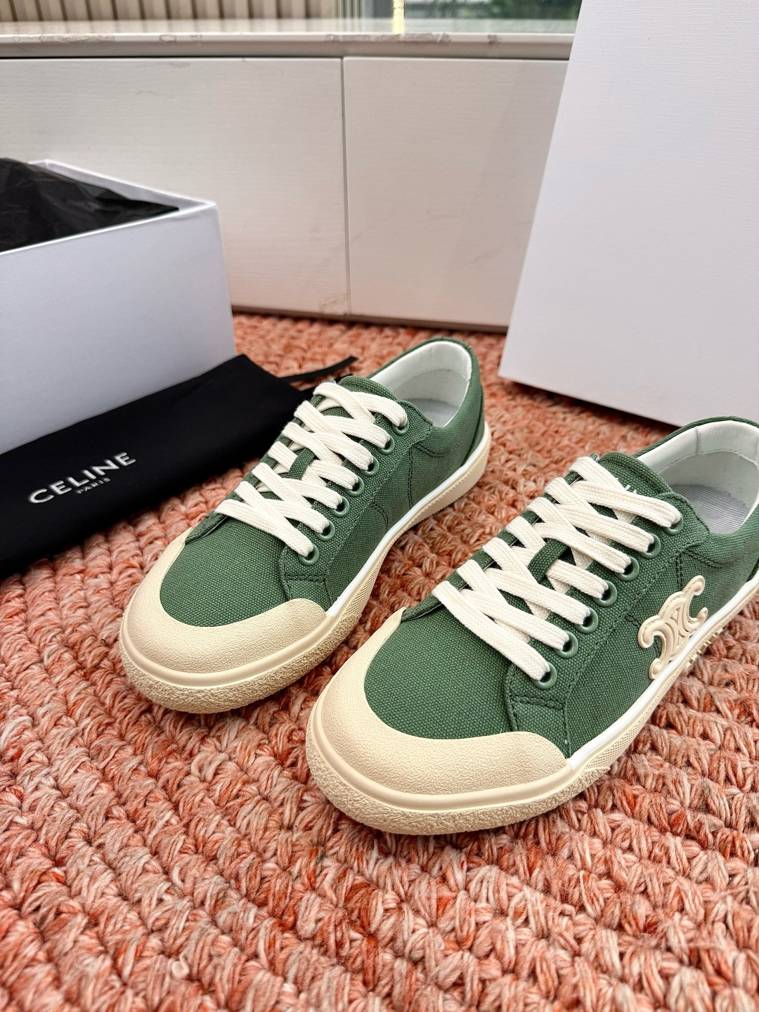 🌾😃所见即所得G039代购级别CELINE思琳赛琳CELINE RUNNER CR-03运动鞋👟鞋舌和鞋