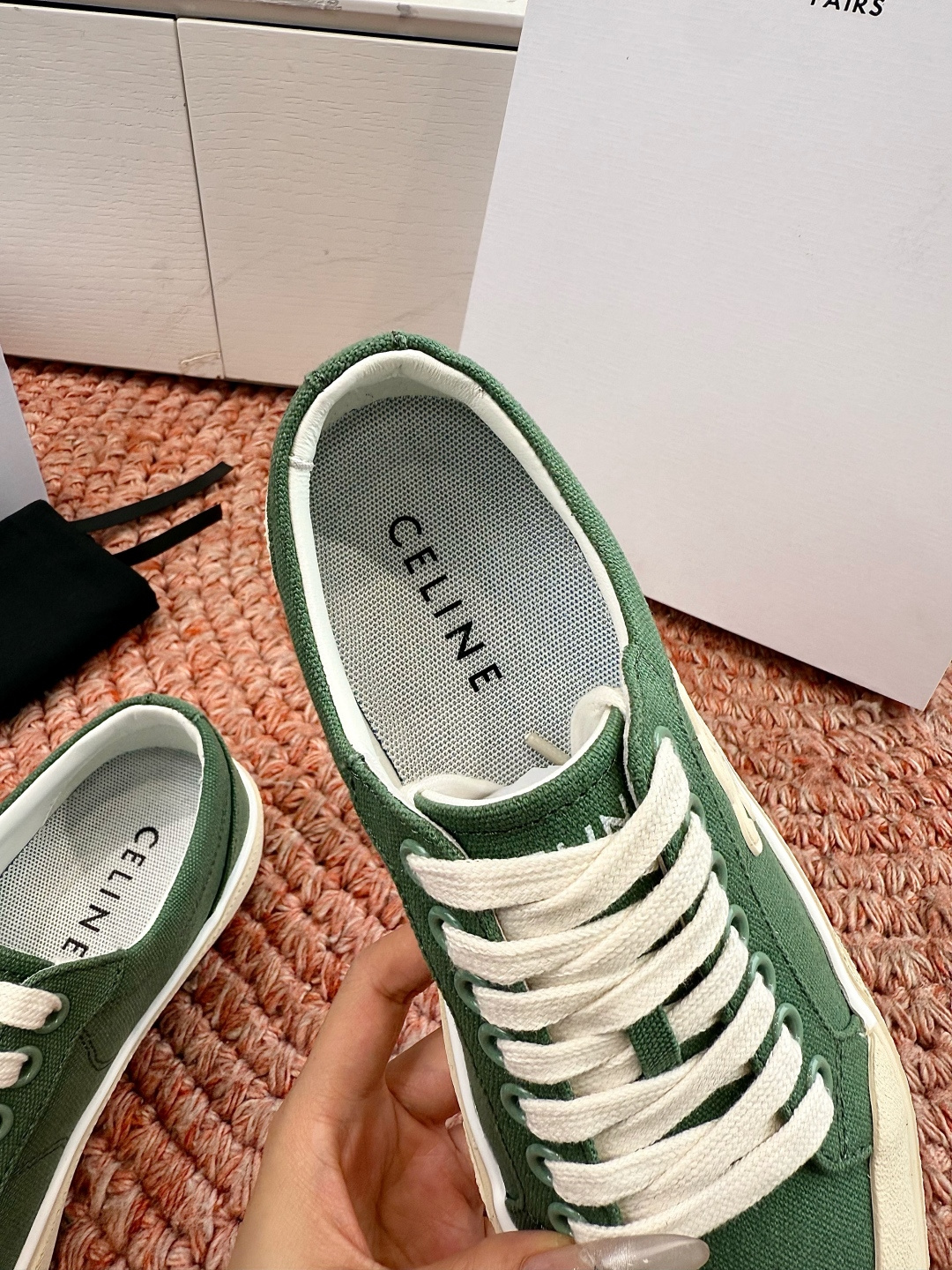 🌾😃所见即所得G039代购级别CELINE思琳赛琳CELINE RUNNER CR-03运动鞋👟鞋舌和鞋