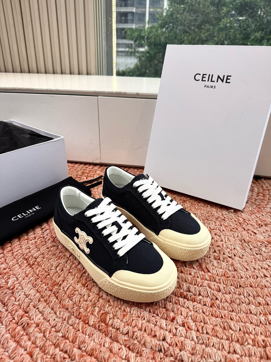 🌾😃所见即所得G039代购级别CELINE思琳赛琳CELINE RUNNER CR-03运动鞋👟鞋舌和鞋