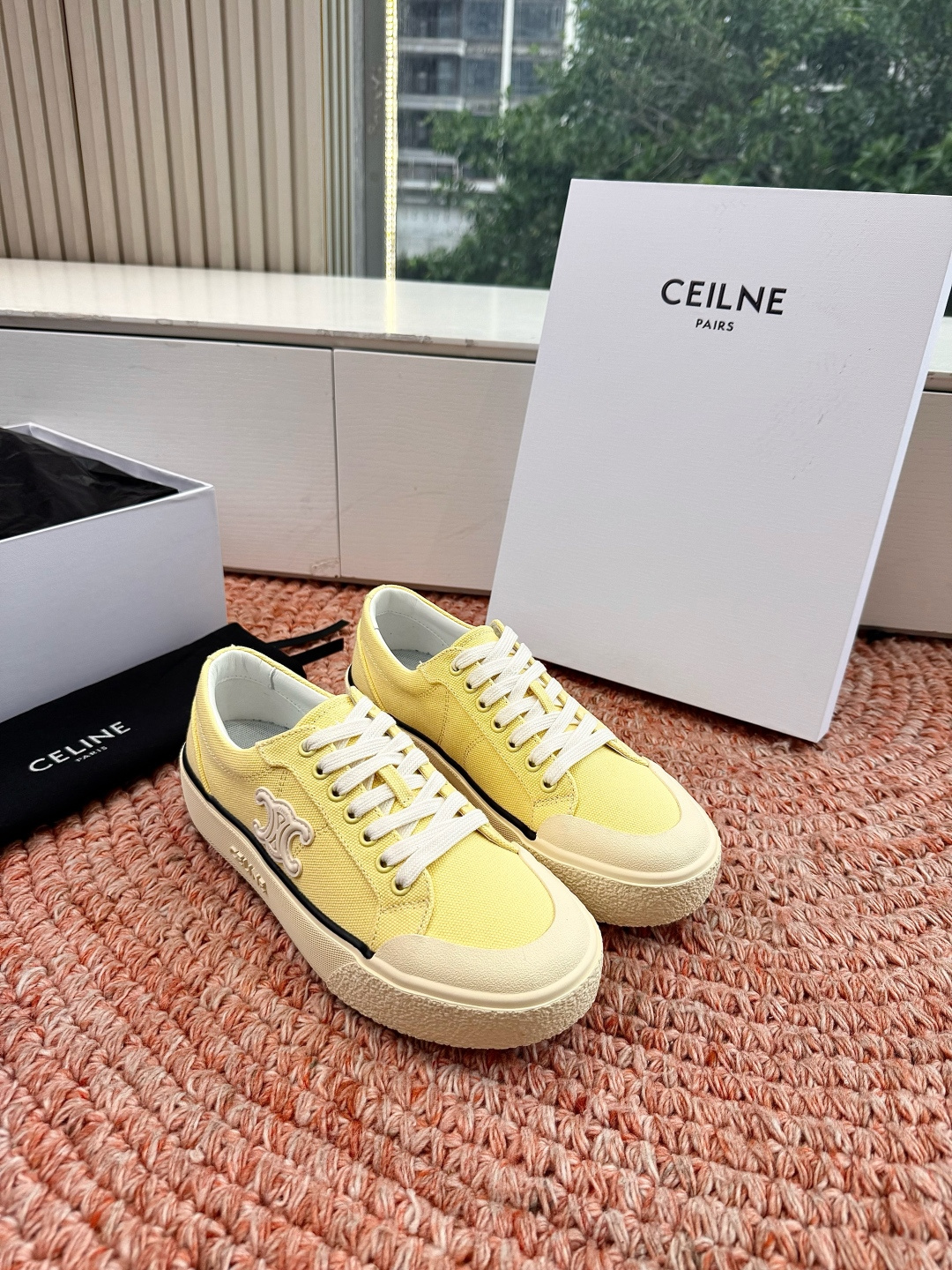🌾😃所见即所得G039代购级别CELINE思琳赛琳CELINE RUNNER CR-03运动鞋👟鞋舌和鞋