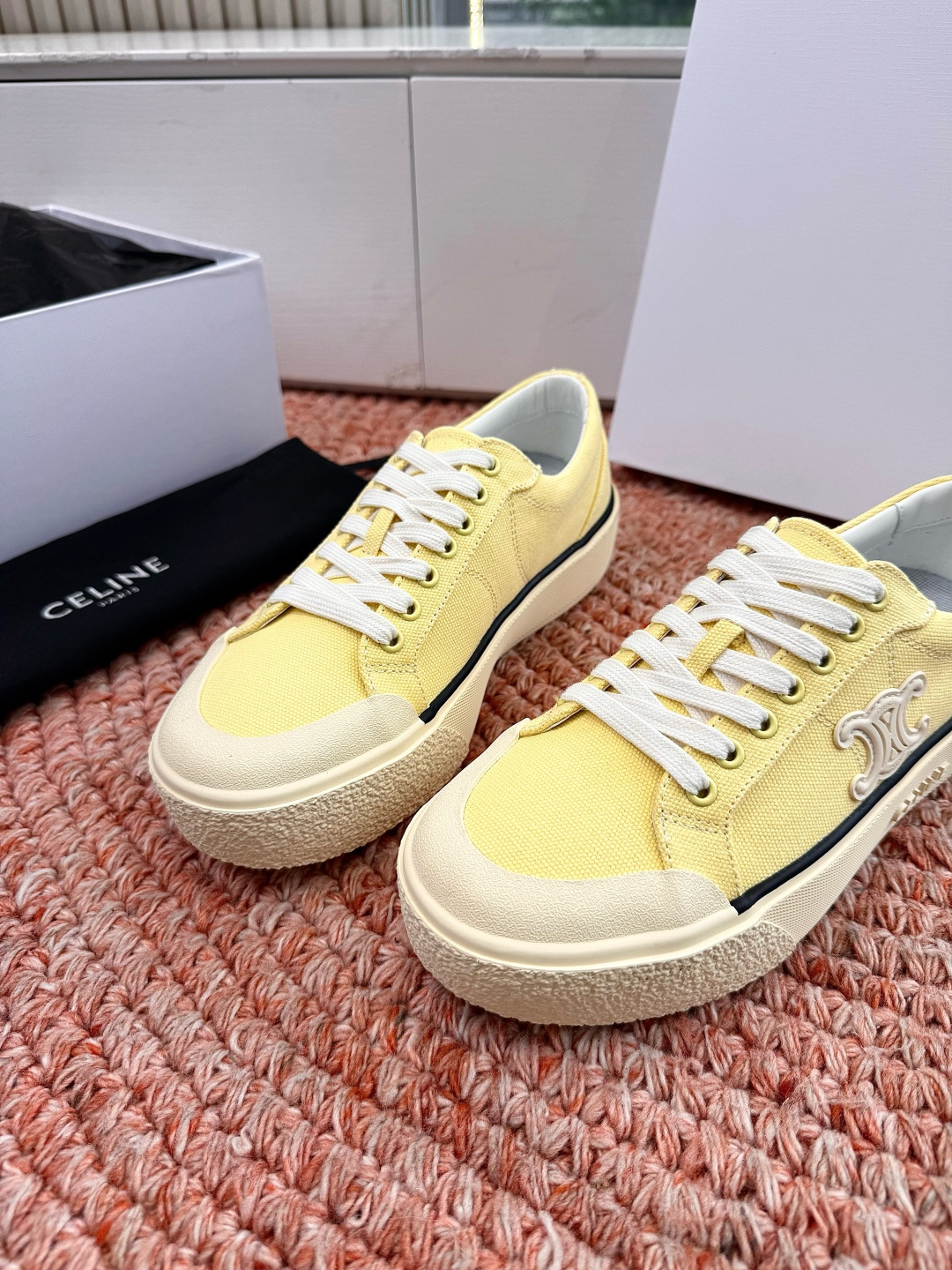 🌾😃所见即所得G039代购级别CELINE思琳赛琳CELINE RUNNER CR-03运动鞋👟鞋舌和鞋