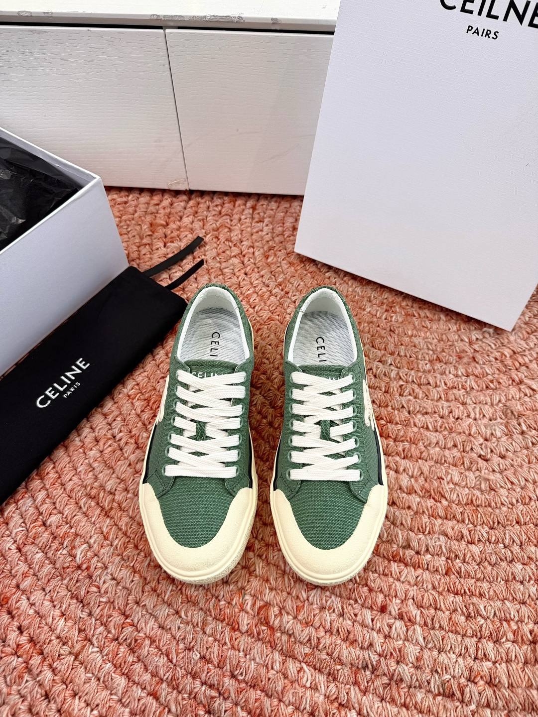 🌾😃所见即所得G039代购级别CELINE思琳赛琳CELINE RUNNER CR-03运动鞋👟鞋舌和鞋
