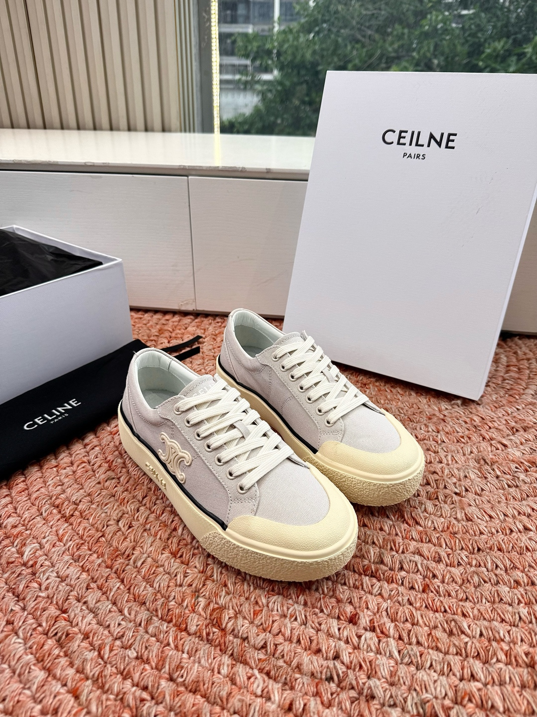 🌾😃所见即所得G039代购级别CELINE思琳赛琳CELINE RUNNER CR-03运动鞋👟鞋舌和鞋