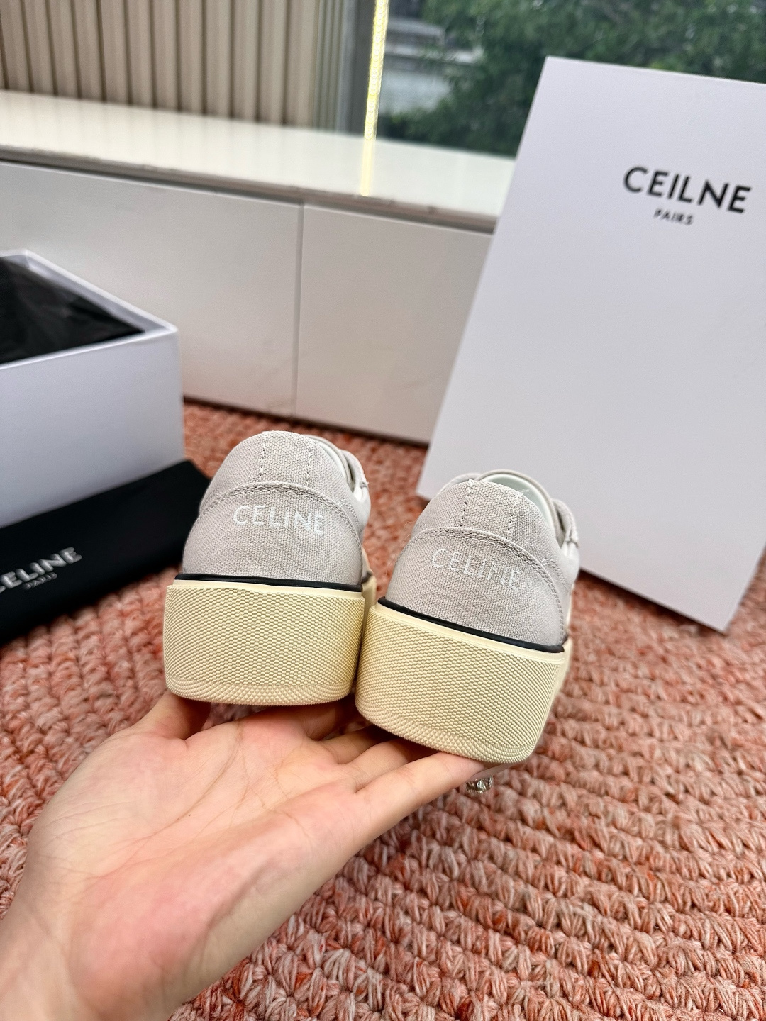 🌾😃所见即所得G039代购级别CELINE思琳赛琳CELINE RUNNER CR-03运动鞋👟鞋舌和鞋