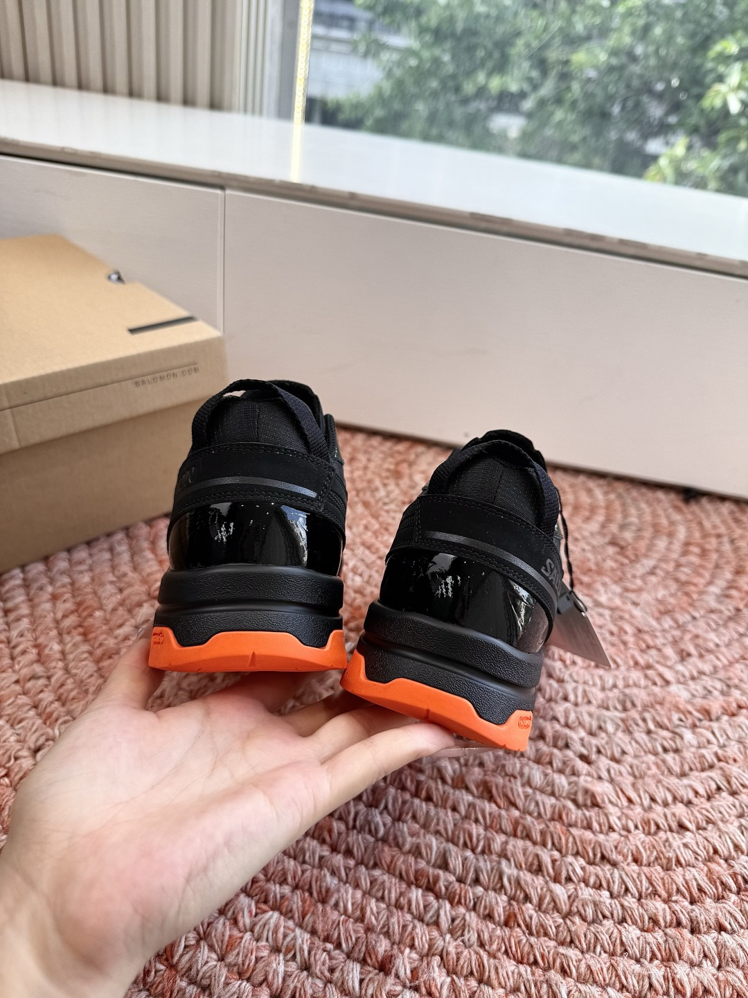 🌾出货快只做顶级G077顶级版本萨落蒙代购级别MM6针织SALOMON 联名款半拖鬼才设计师品牌，一个轻