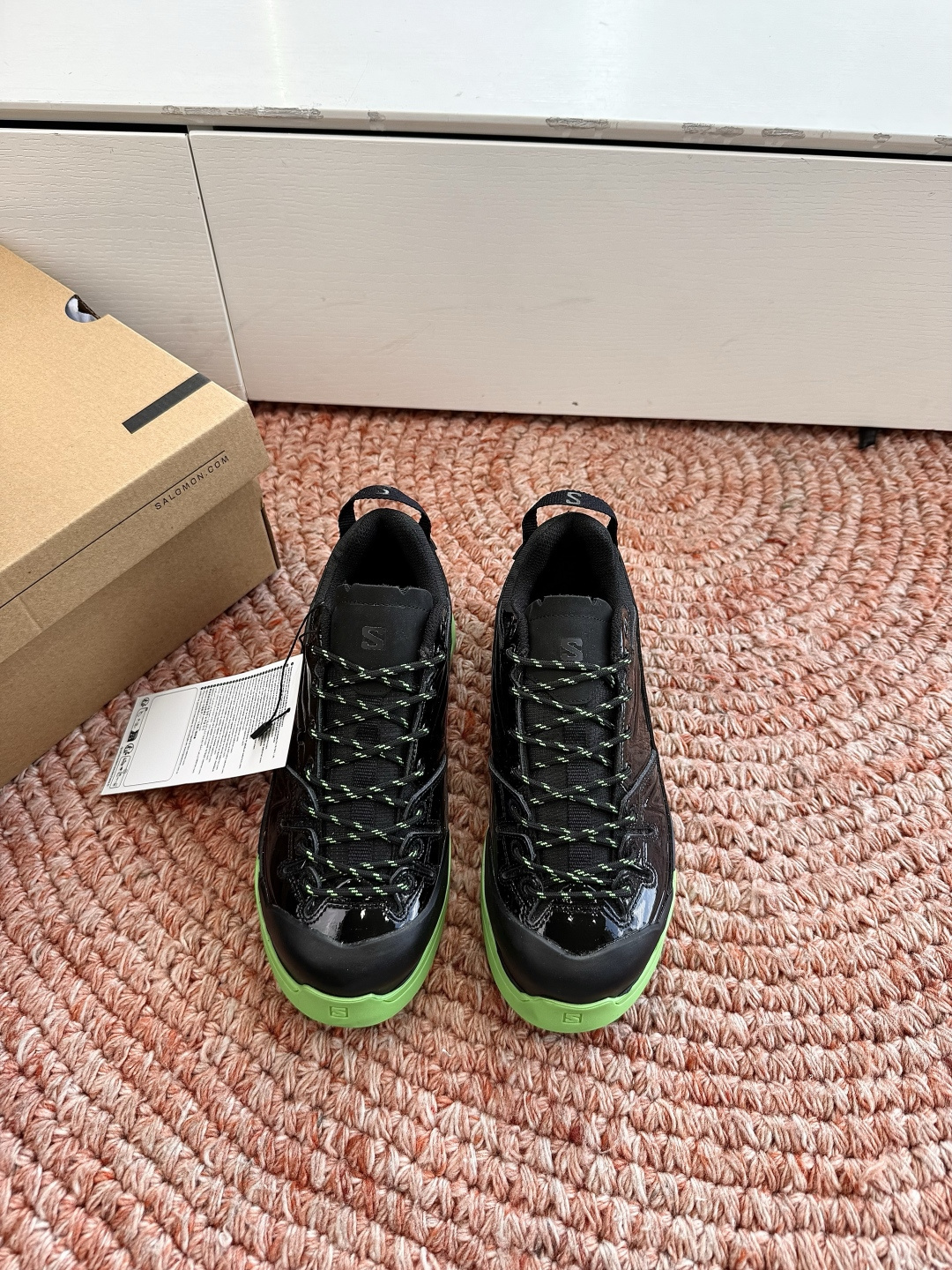 🌾出货快只做顶级G077顶级版本萨落蒙代购级别MM6针织SALOMON 联名款半拖鬼才设计师品牌，一个轻