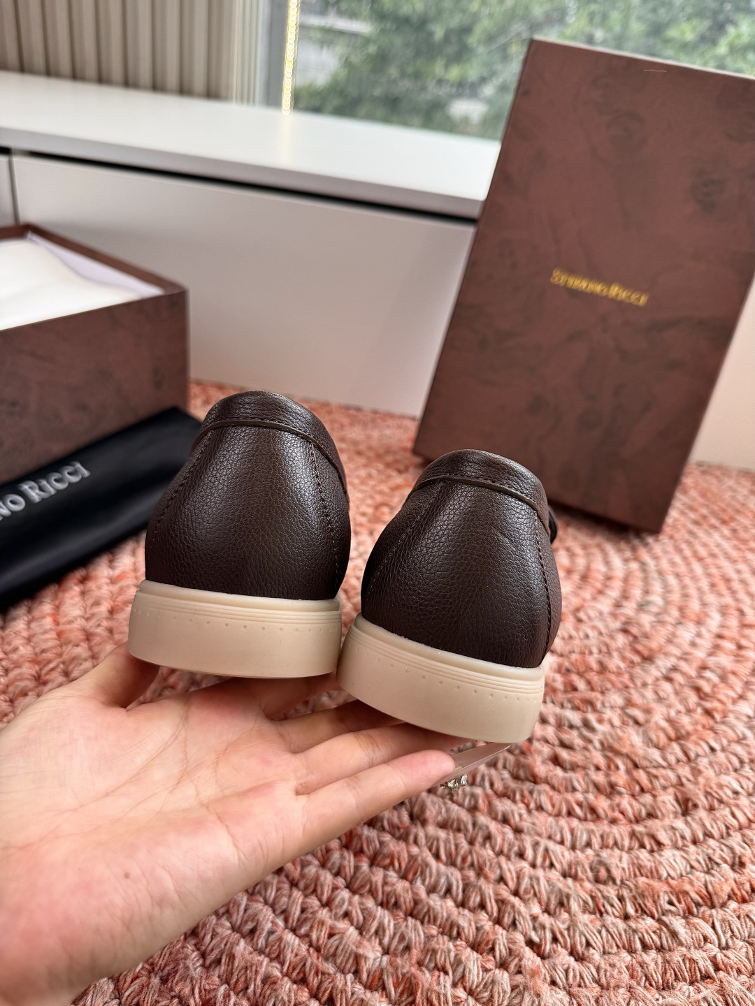 🌾G909顶级品质Stefano Ricci 史蒂芬高端奢侈品牌，男士休闲板鞋，麂皮面料打造，质感高端细