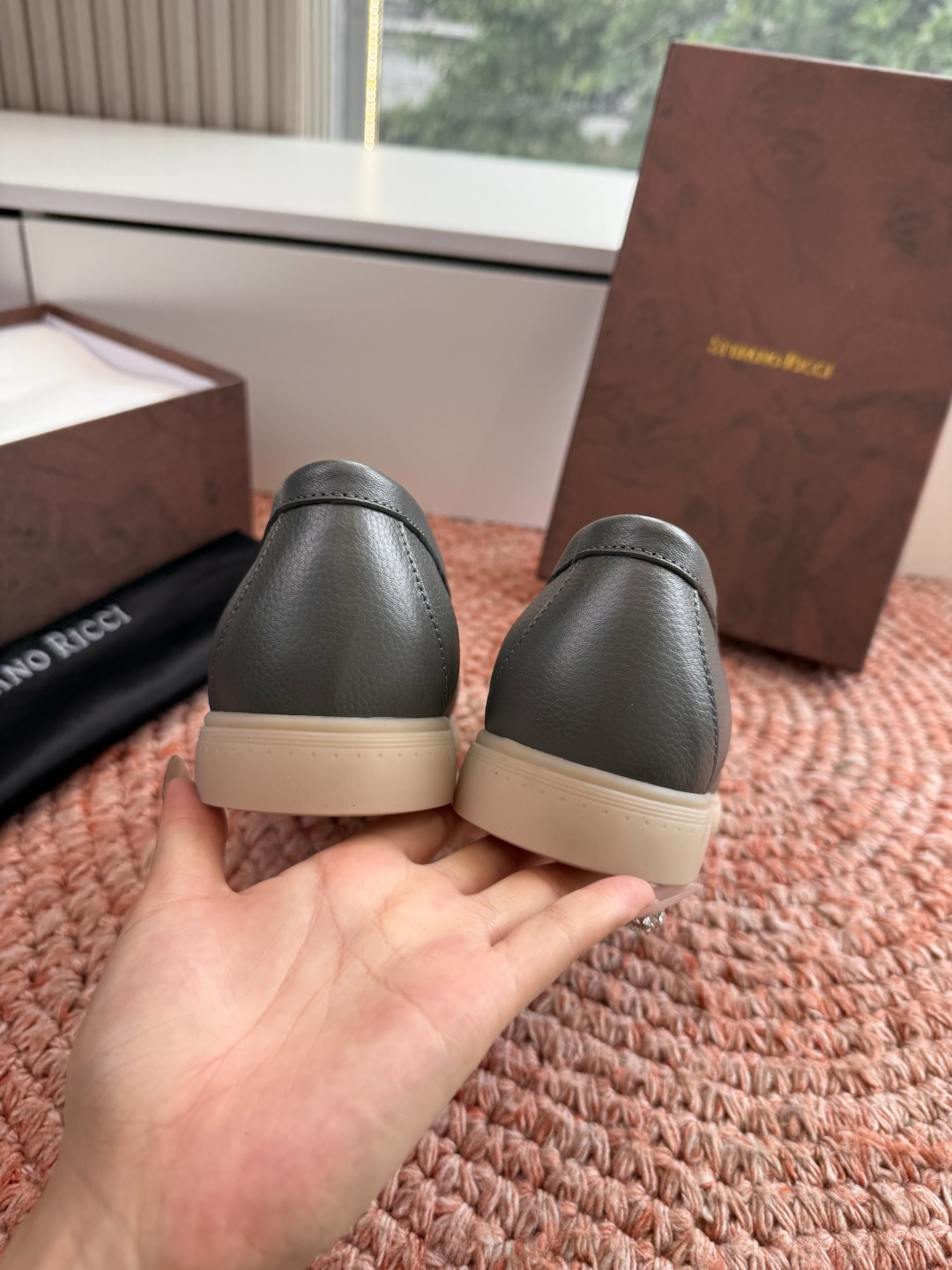 🌾G909顶级品质Stefano Ricci 史蒂芬高端奢侈品牌，男士休闲板鞋，麂皮面料打造，质感高端细