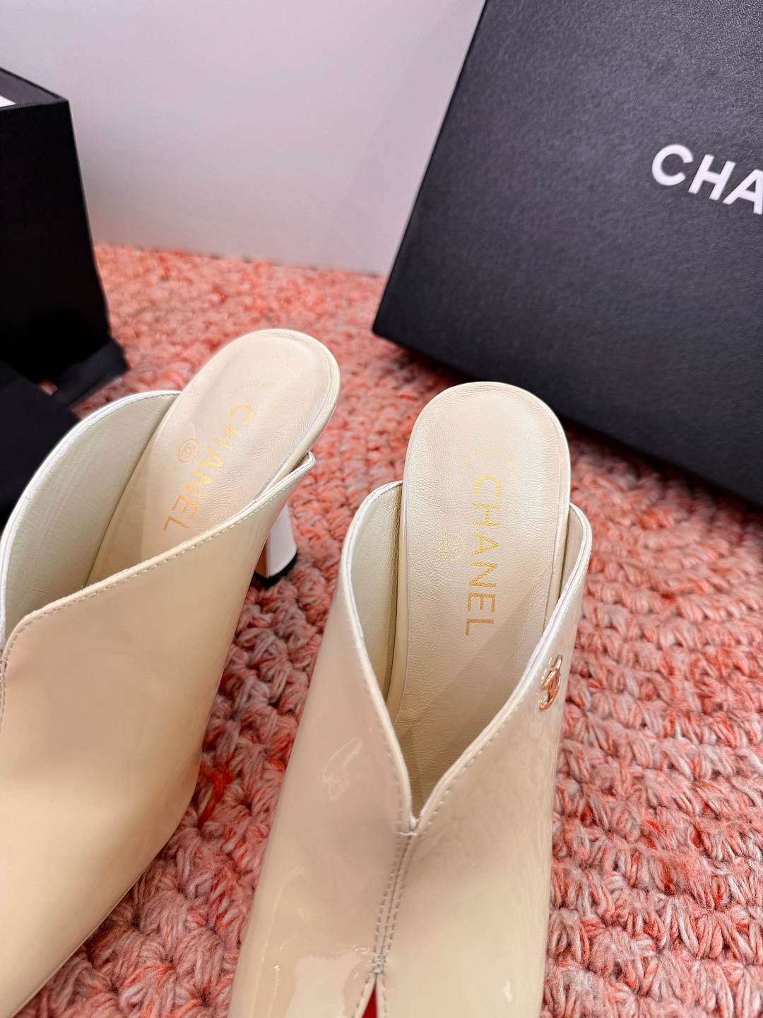 🌾G030所见即所得代购级CHANE*2026香奈儿早春爆品编织玛丽珍包头穆勒鞋凉鞋拖鞋妥妥的自留款！！