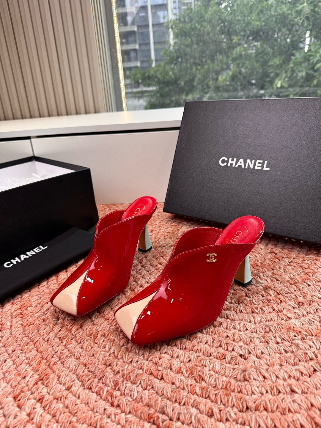 🌾G030所见即所得代购级CHANE*2026香奈儿早春爆品编织玛丽珍包头穆勒鞋凉鞋拖鞋妥妥的自留款！！