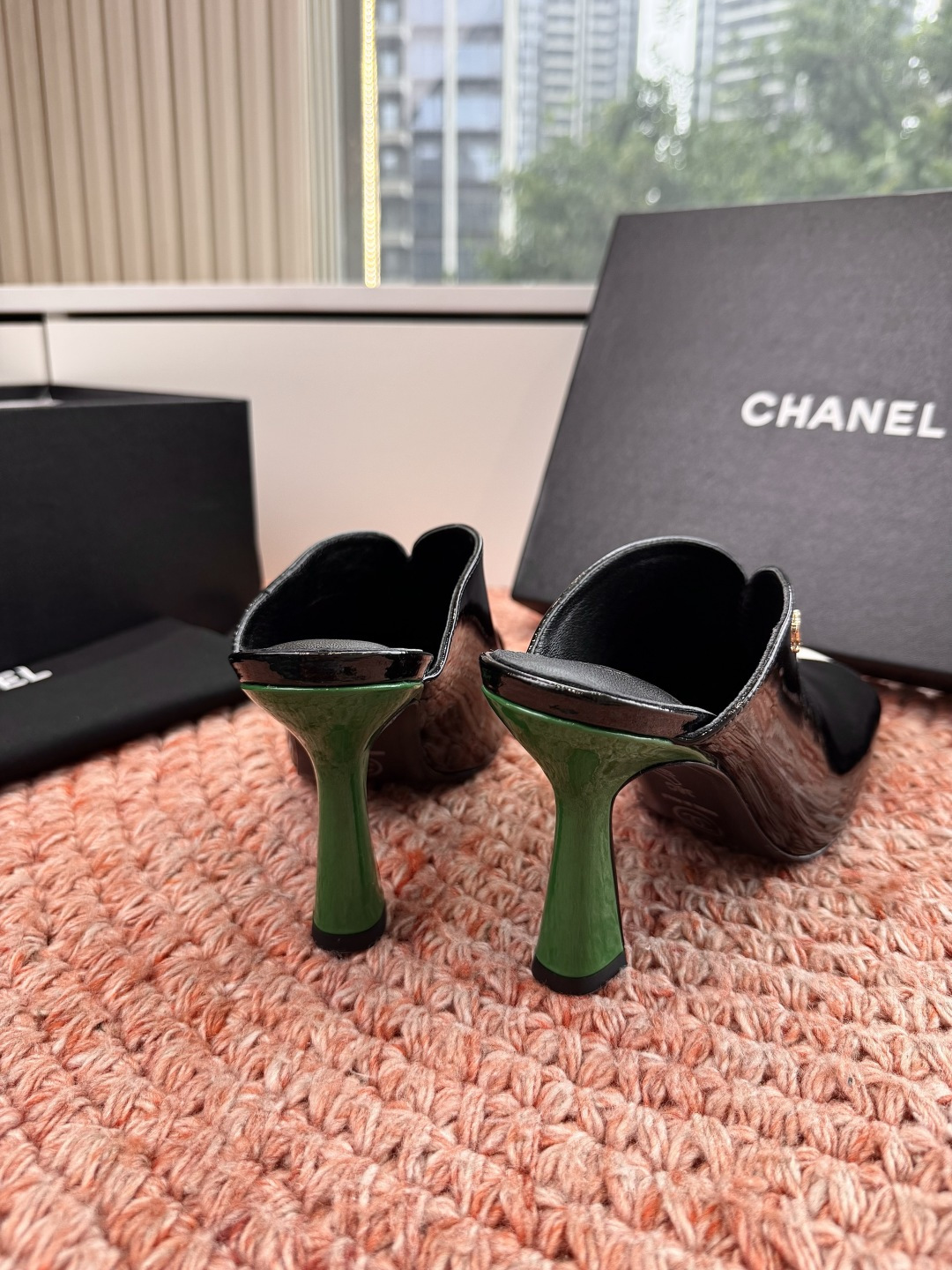 🌾G030所见即所得代购级CHANE*2026香奈儿早春爆品编织玛丽珍包头穆勒鞋凉鞋拖鞋妥妥的自留款！！