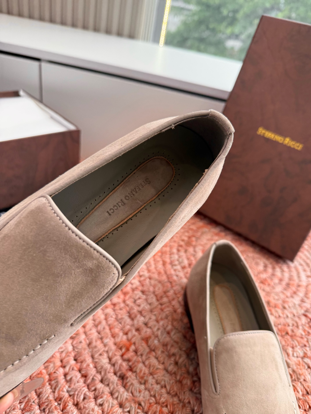🌾G909顶级品质Stefano Ricci 史蒂芬高端奢侈品牌，男士休闲板鞋，麂皮面料打造，质感高端细