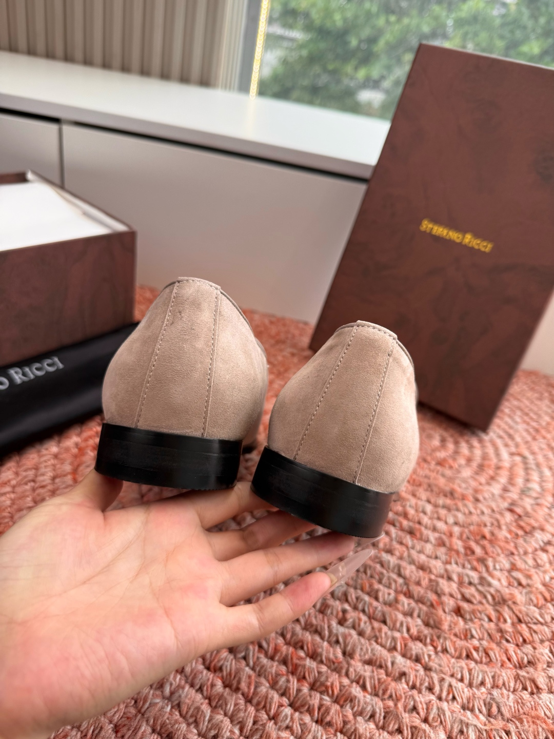 🌾G909顶级品质Stefano Ricci 史蒂芬高端奢侈品牌，男士休闲板鞋，麂皮面料打造，质感高端细