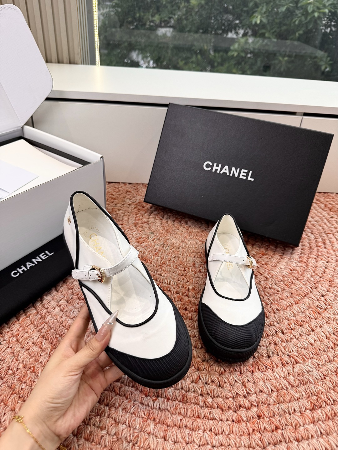 🌾G273顶级品质CHANEL26M🏖️懒人必备小红鞋今年九紫离火说是要穿点红色，一直想入好穿的红鞋，上