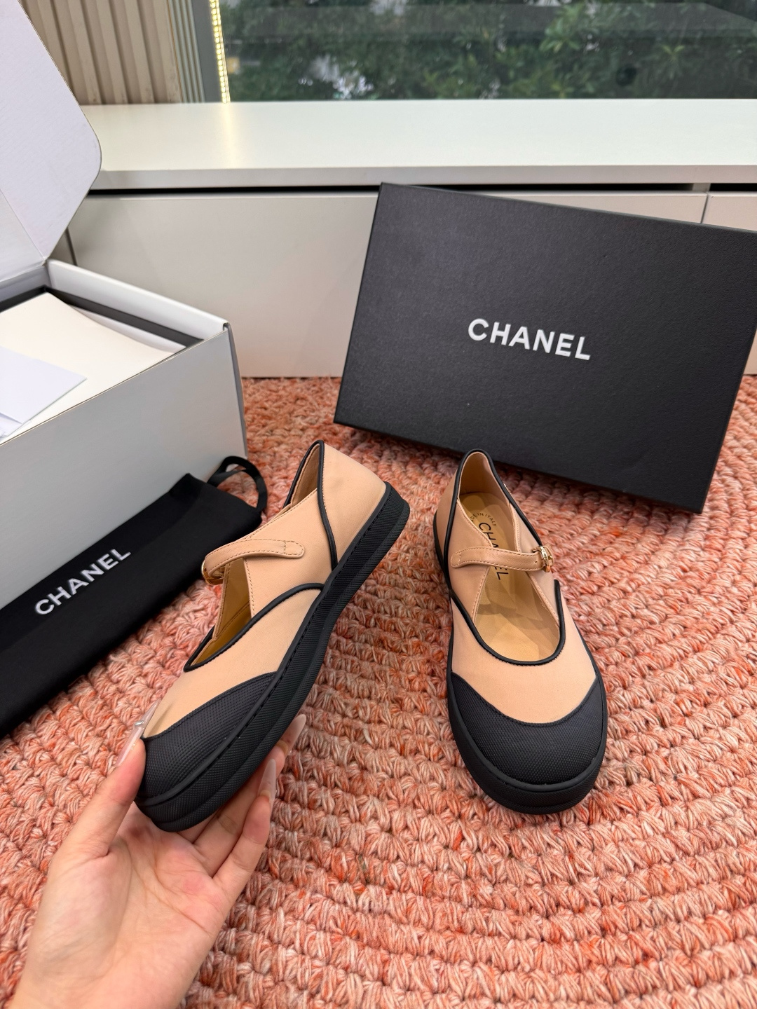 🌾G273顶级品质CHANEL26M🏖️懒人必备小红鞋今年九紫离火说是要穿点红色，一直想入好穿的红鞋，上