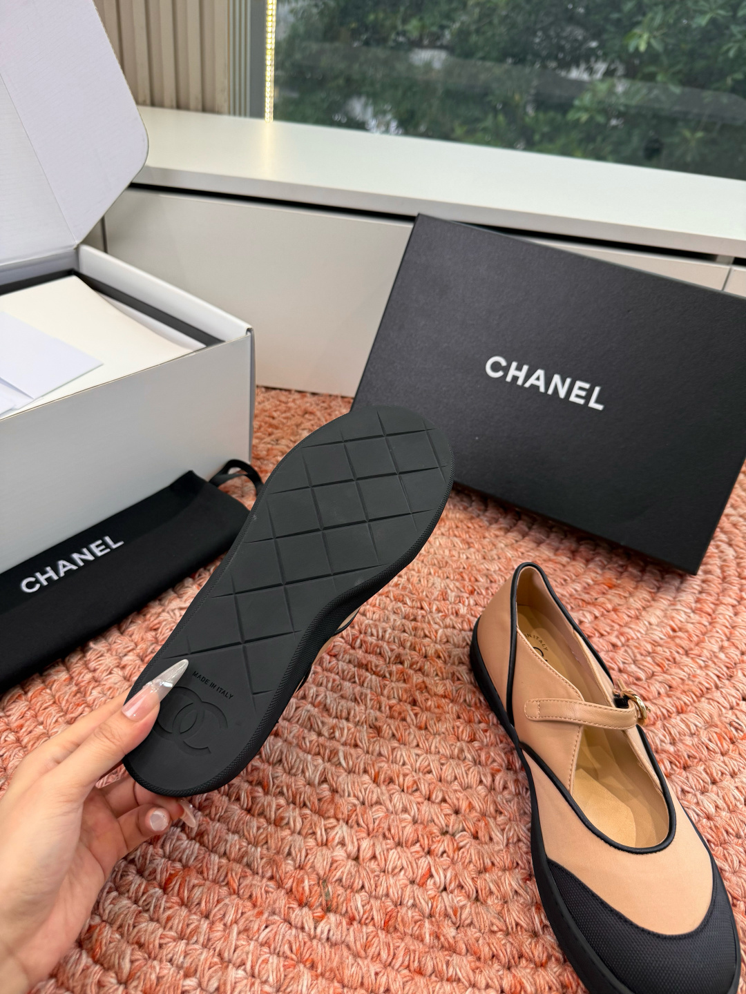 🌾G273顶级品质CHANEL26M🏖️懒人必备小红鞋今年九紫离火说是要穿点红色，一直想入好穿的红鞋，上