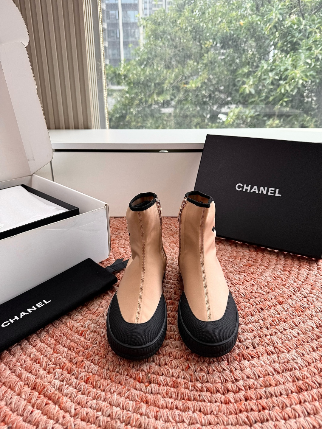🌾G027顶级品质CHANEL26M🏖️懒人必备弹力靴今年九紫离火说是要穿点红色，一直想入好穿的红鞋，上