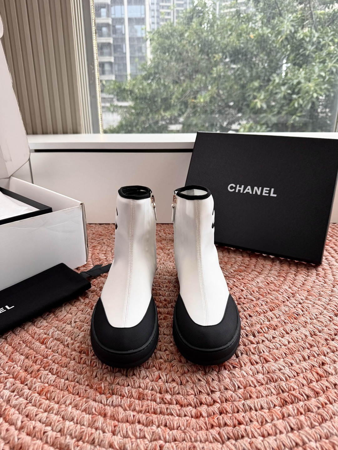 🌾G027顶级品质CHANEL26M🏖️懒人必备弹力靴今年九紫离火说是要穿点红色，一直想入好穿的红鞋，上