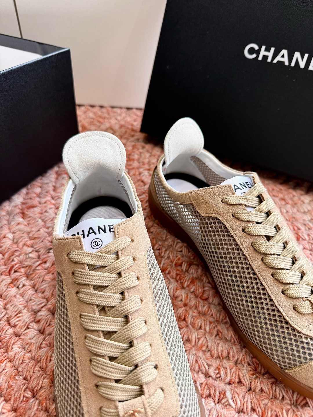 P 出厂价😀G178-1Chanel香奈儿2👟 Sneaker 系列早春新款 休闲德训鞋 运动鞋​​透气