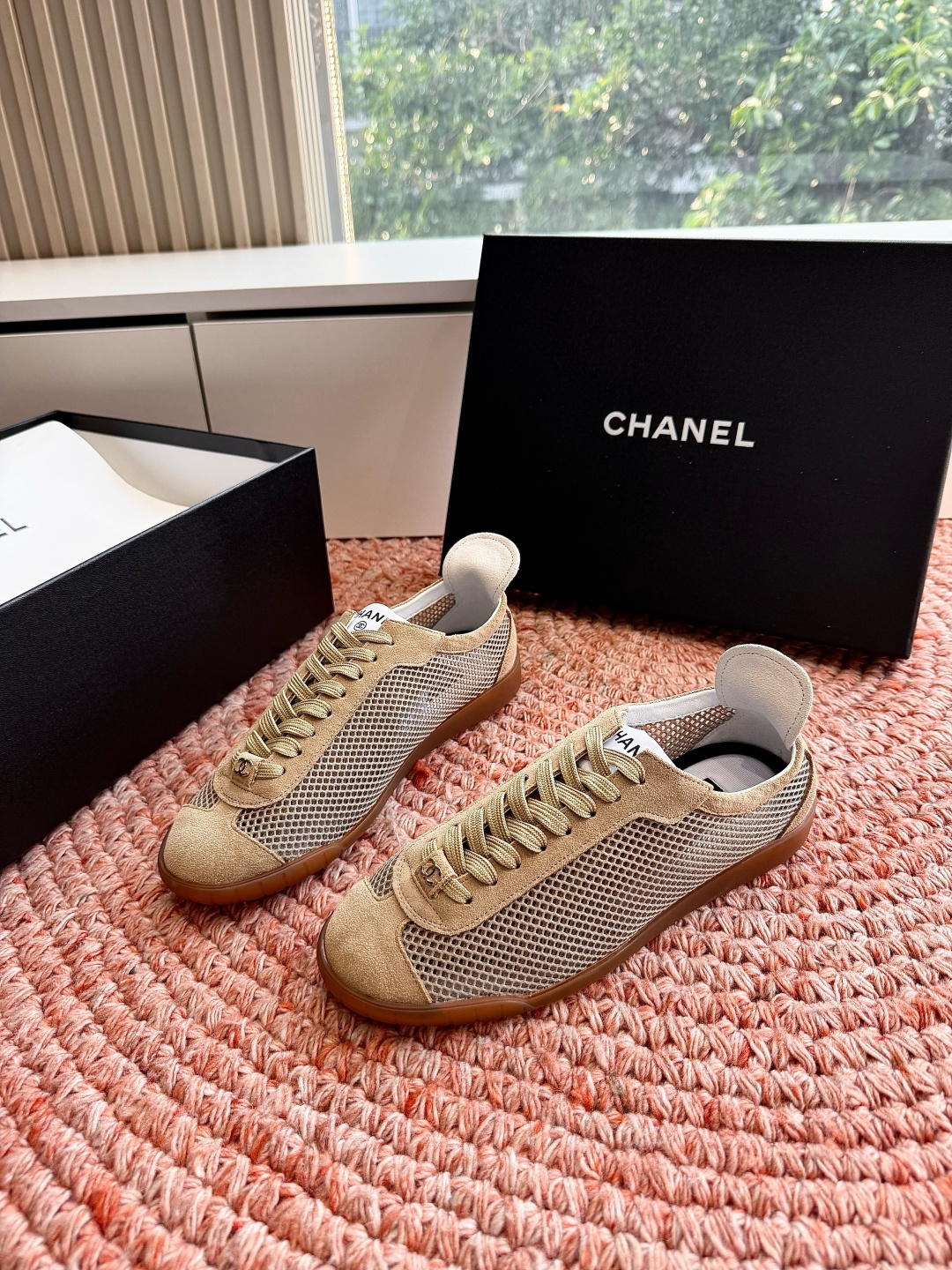 P 出厂价😀G178-1Chanel香奈儿2👟 Sneaker 系列早春新款 休闲德训鞋 运动鞋​​透气