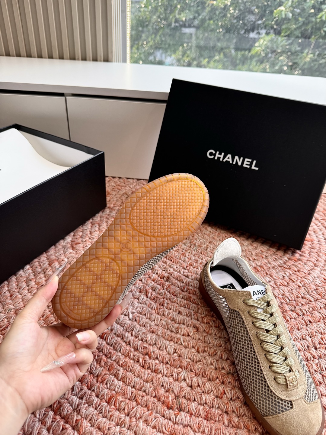 P 出厂价😀G178-1Chanel香奈儿2👟 Sneaker 系列早春新款 休闲德训鞋 运动鞋​​透气