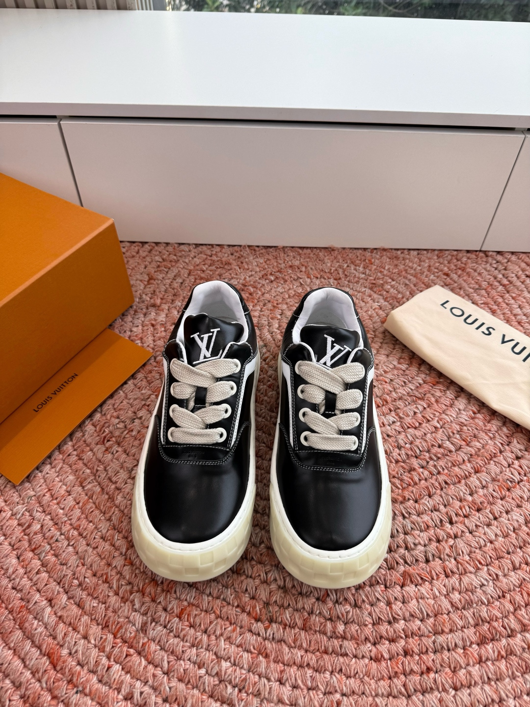🌾G317顶级版本Louis Vuitto路易斯威登LV驴牌L家棉鞋Archlight经典Skate运动