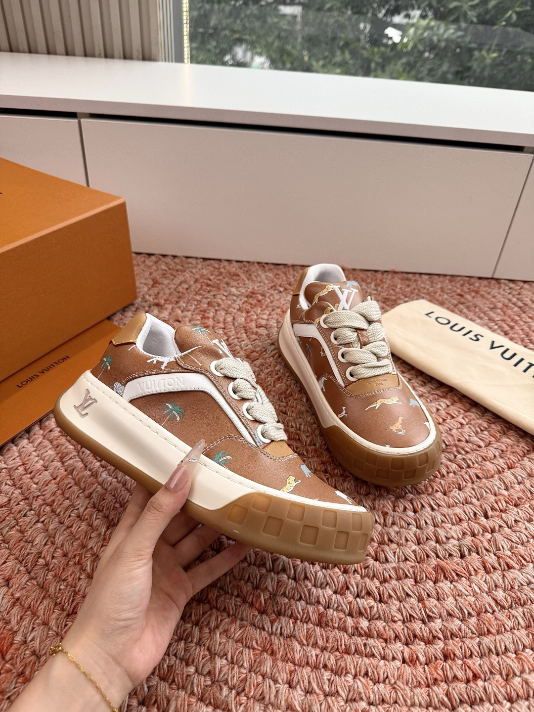 🌾G317顶级版本Louis Vuitto路易斯威登LV驴牌L家棉鞋Archlight经典Skate运动