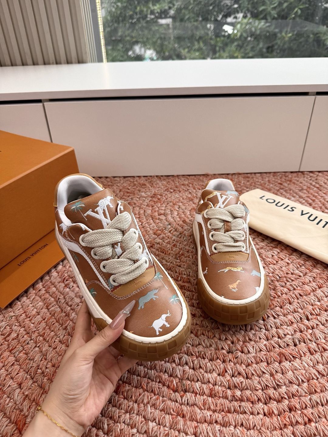 🌾G317顶级版本Louis Vuitto路易斯威登LV驴牌L家棉鞋Archlight经典Skate运动