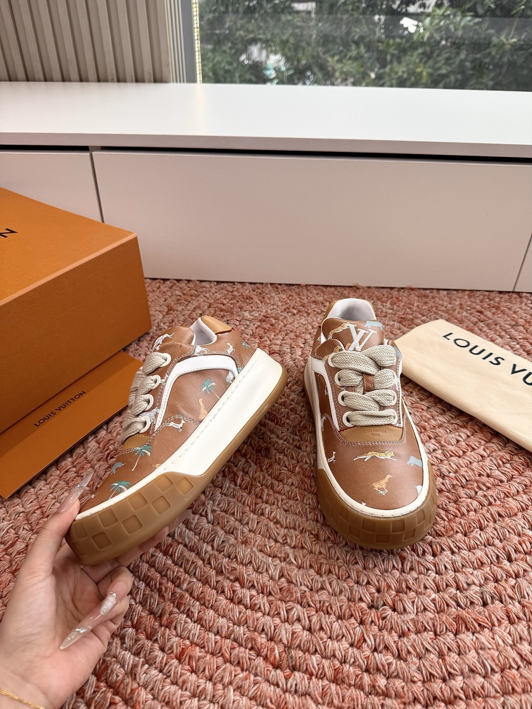 🌾G317顶级版本Louis Vuitto路易斯威登LV驴牌L家棉鞋Archlight经典Skate运动