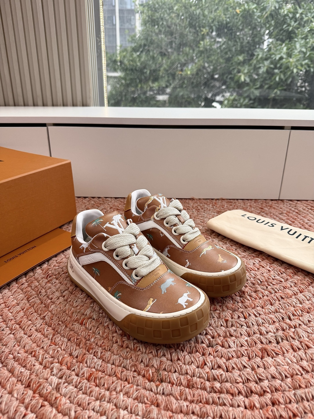 🌾G317顶级版本Louis Vuitto路易斯威登LV驴牌L家棉鞋Archlight经典Skate运动