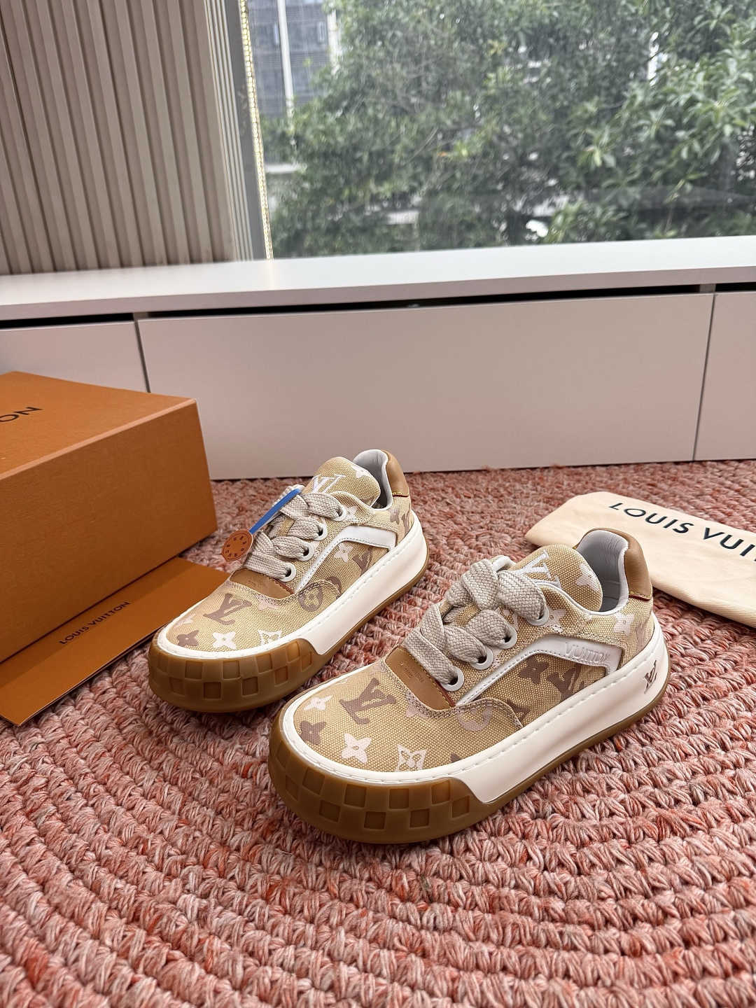 🌾G317顶级版本Louis Vuitto路易斯威登LV驴牌L家棉鞋Archlight经典Skate运动