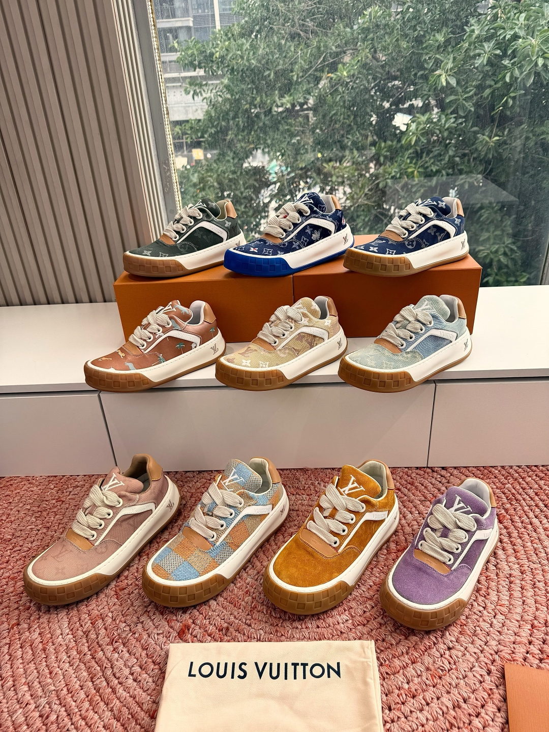🌾G317顶级版本Louis Vuitto路易斯威登LV驴牌L家棉鞋Archlight经典Skate运动