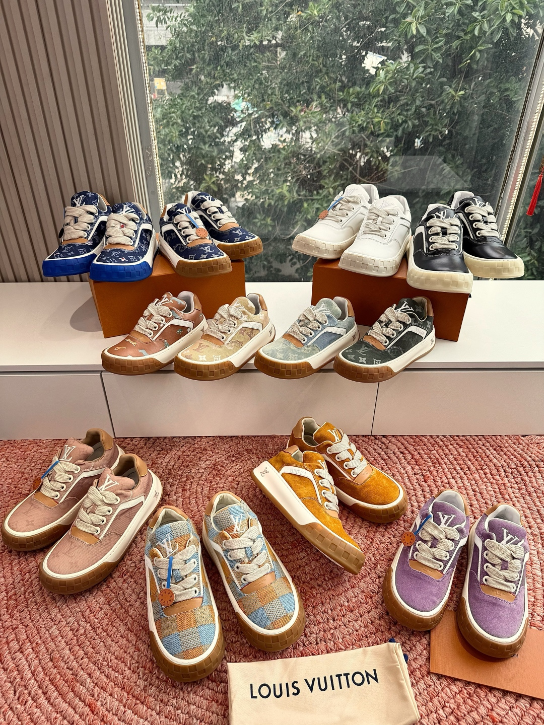 🌾G317顶级版本Louis Vuitto路易斯威登LV驴牌L家棉鞋Archlight经典Skate运动