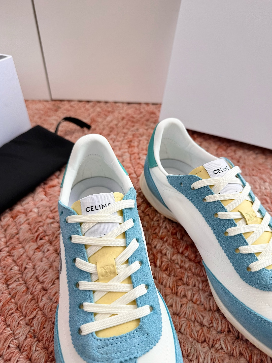 🌾主打一个出货快品质好G039所见即所得代购级别CELINE｜赛琳思琳春夏最新款Racer系列 阿甘鞋 