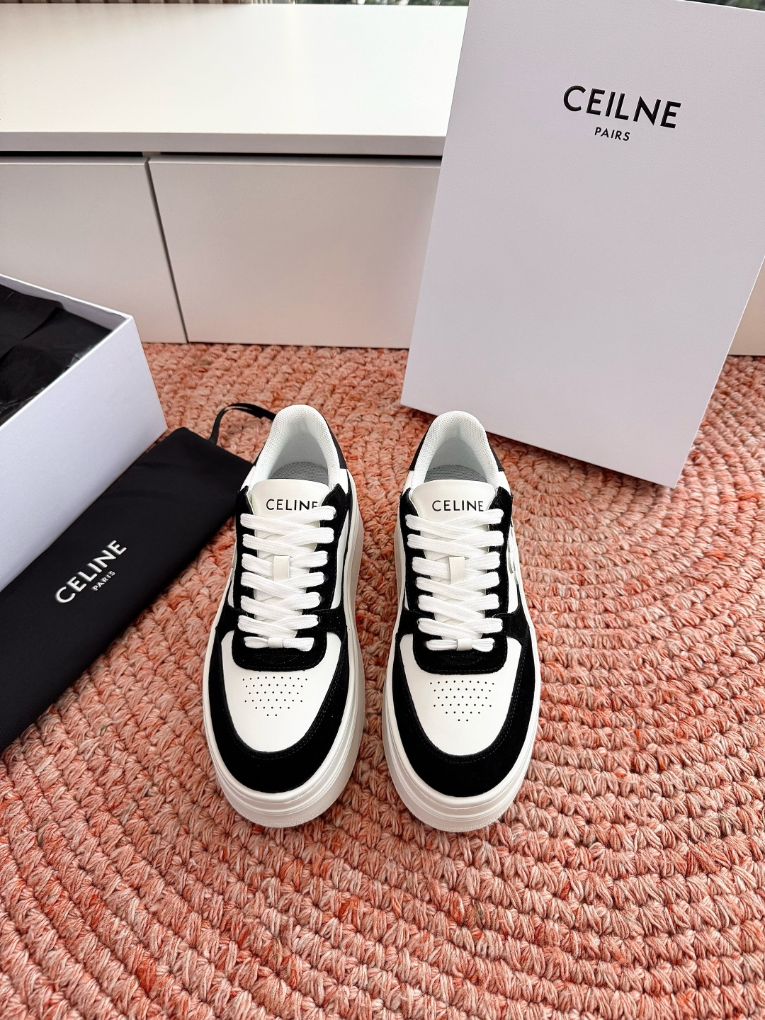 🌾😃所见即所得G039代购级别CELINE思琳赛琳CELINE RUNNER CR-03运动鞋👟鞋舌和鞋
