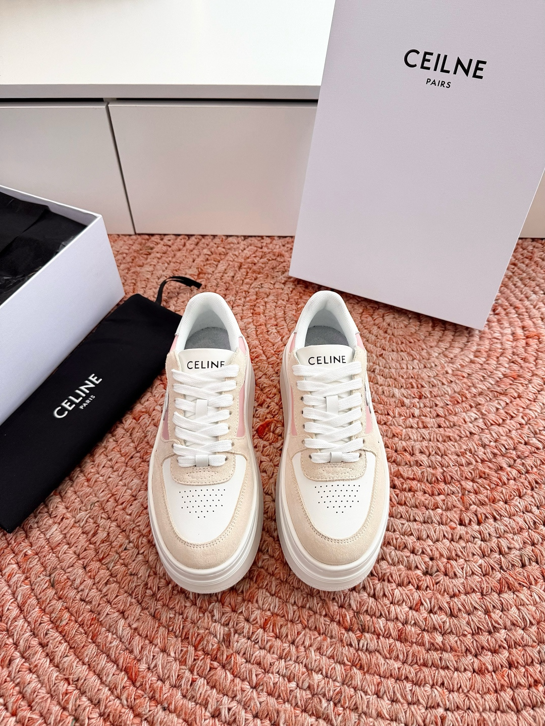 🌾😃所见即所得G039代购级别CELINE思琳赛琳CELINE RUNNER CR-03运动鞋👟鞋舌和鞋