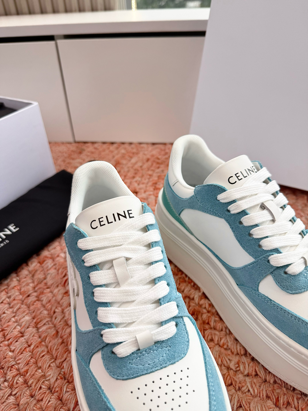 🌾😃所见即所得G039代购级别CELINE思琳赛琳CELINE RUNNER CR-03运动鞋👟鞋舌和鞋