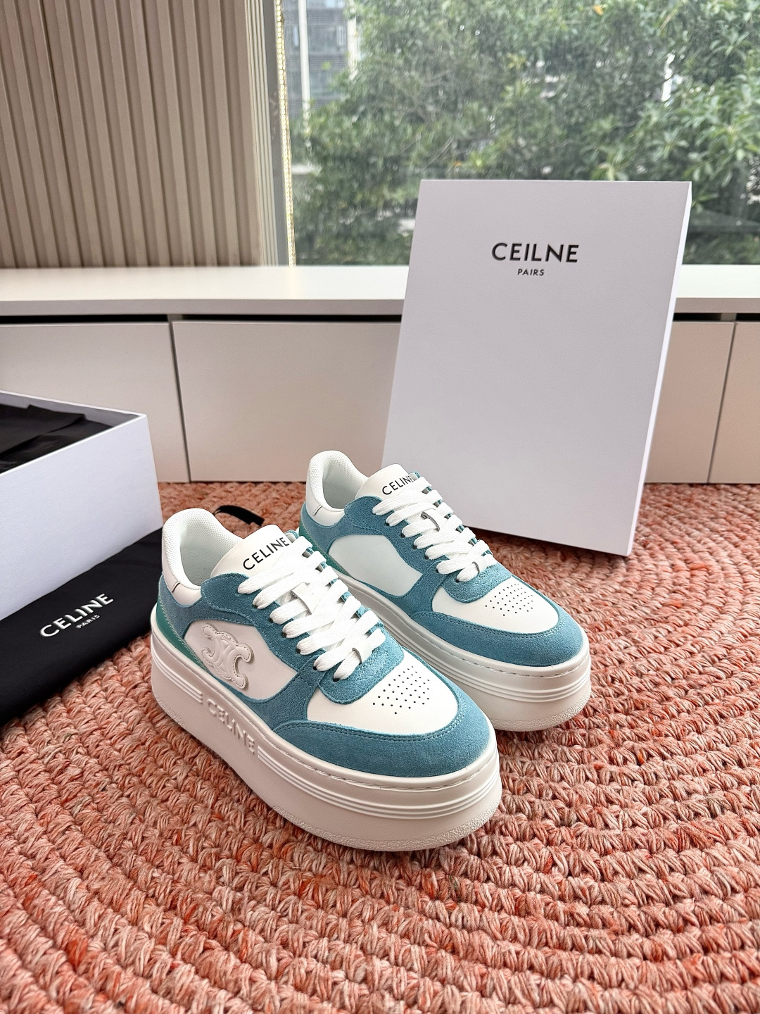 🌾😃所见即所得G039代购级别CELINE思琳赛琳CELINE RUNNER CR-03运动鞋👟鞋舌和鞋