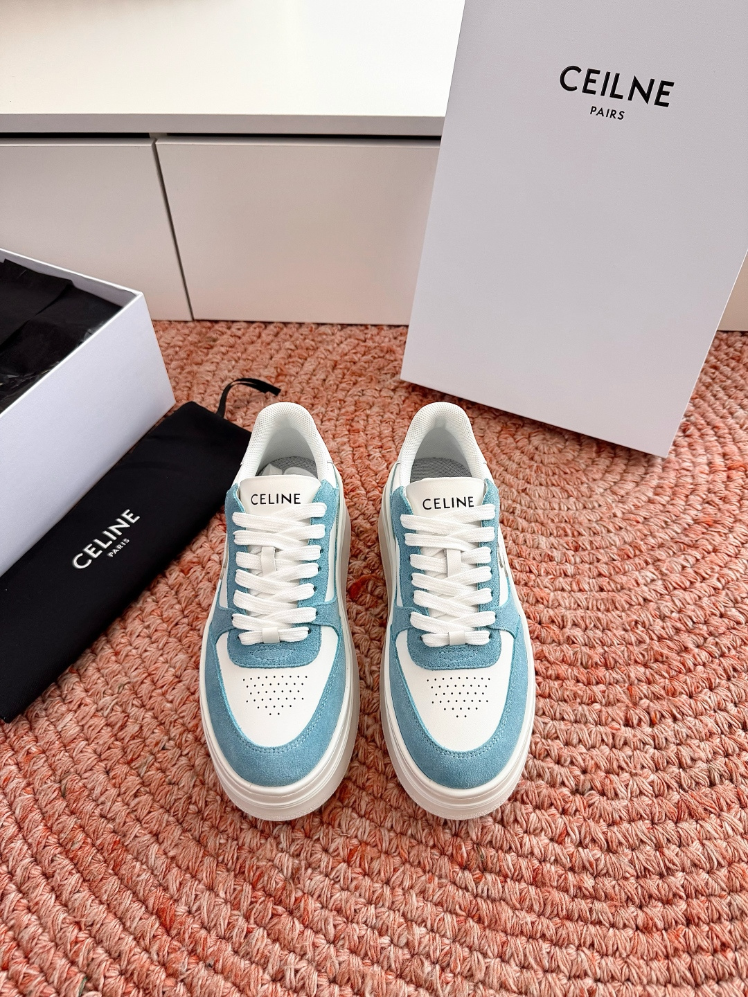 🌾😃所见即所得G039代购级别CELINE思琳赛琳CELINE RUNNER CR-03运动鞋👟鞋舌和鞋