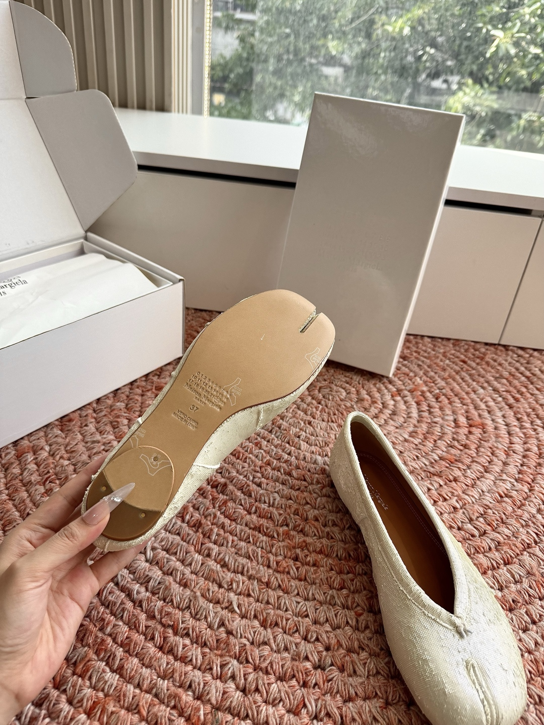 🌾G077顶级品质凉鞋单鞋Maison Margiel*26SS 春夏新款新中式分趾鞋这款鞋的设计真的太