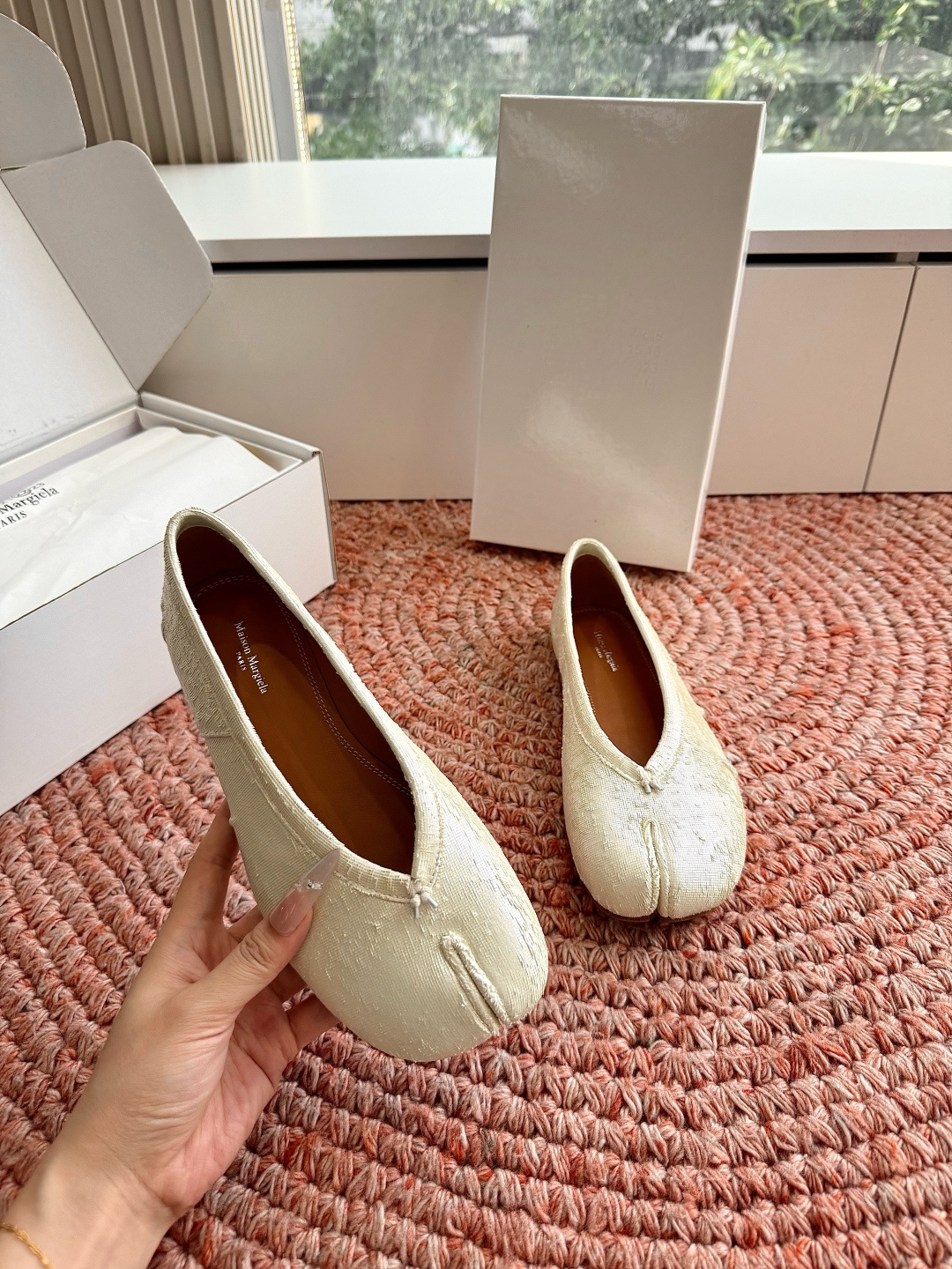 🌾G077顶级品质凉鞋单鞋Maison Margiel*26SS 春夏新款新中式分趾鞋这款鞋的设计真的太