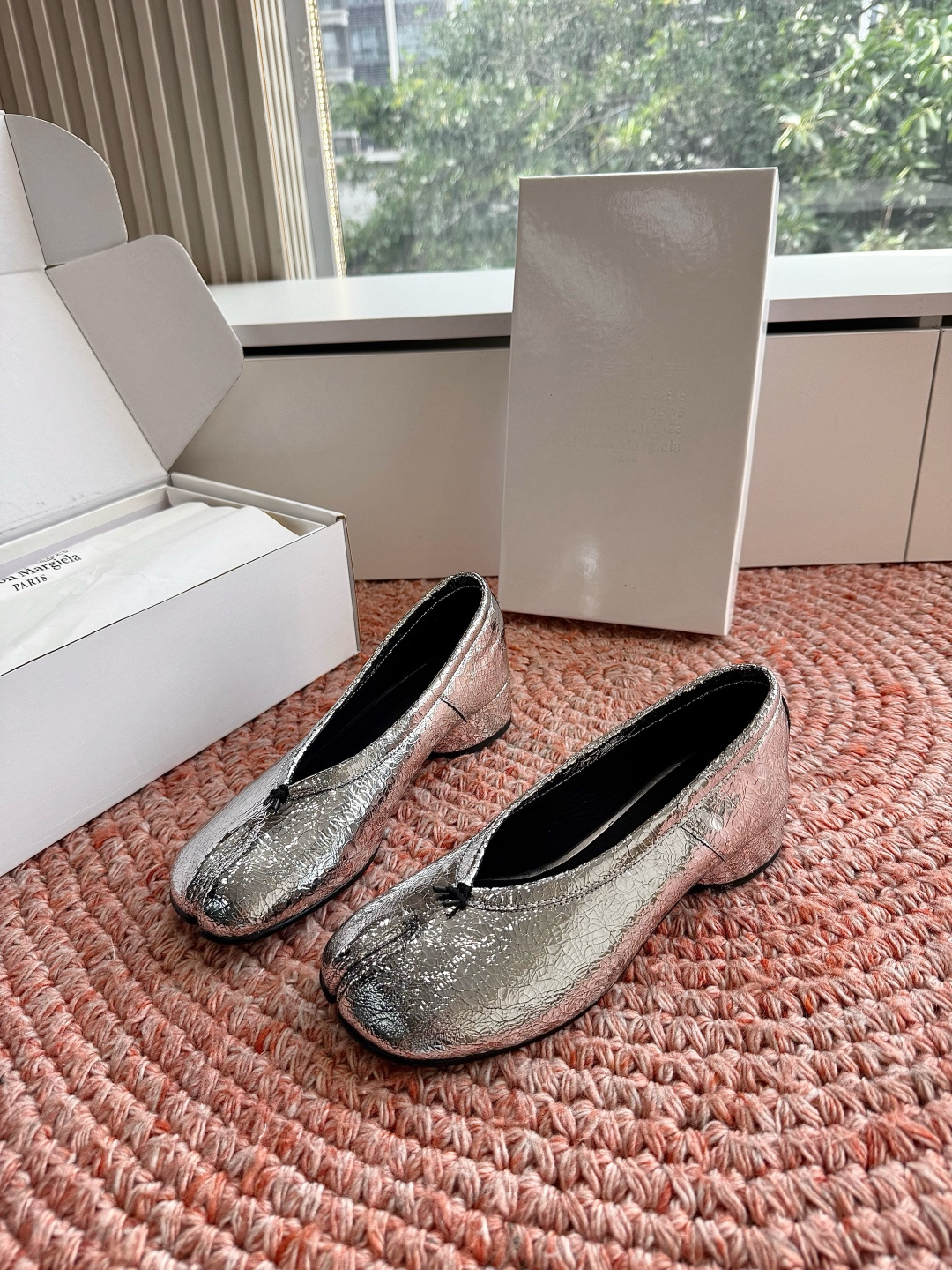🌾G077顶级品质凉鞋单鞋Maison Margiel*26SS 春夏新款新中式分趾鞋这款鞋的设计真的太