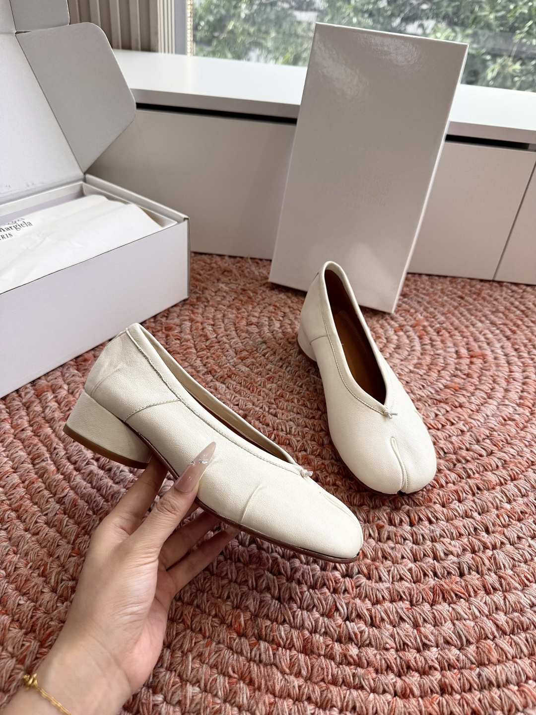 🌾G077顶级品质凉鞋单鞋Maison Margiel*26SS 春夏新款新中式分趾鞋这款鞋的设计真的太