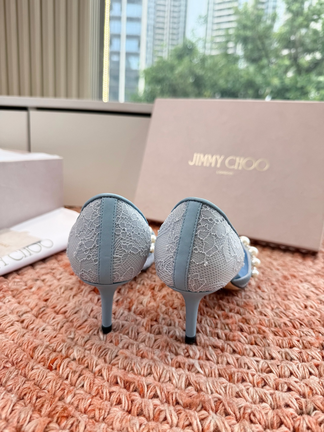 🌾G987Jimmy Choo｜吉米周珍珠尖头高跟凉鞋我们家JC一如既往品质优越 低调不失华丽 性感又不