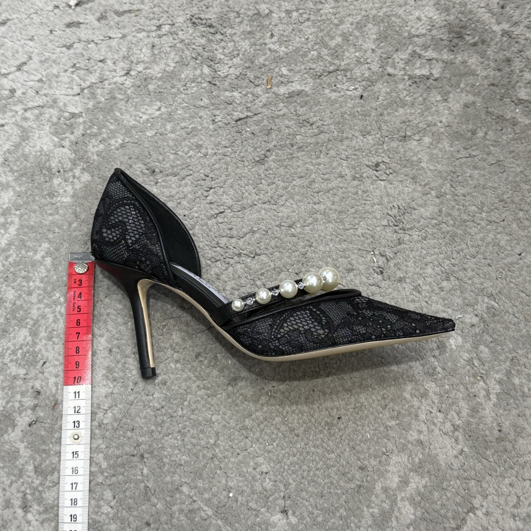 🌾G987Jimmy Choo｜吉米周珍珠尖头高跟凉鞋我们家JC一如既往品质优越 低调不失华丽 性感又不