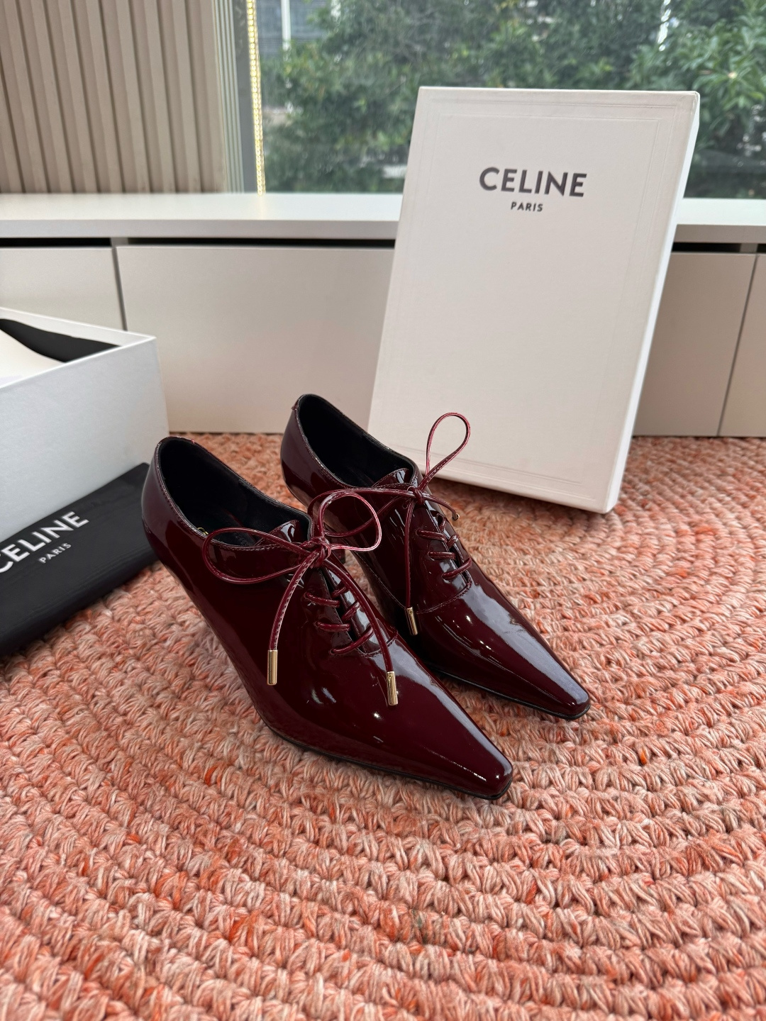 🌾G189CELINE 赛琳 26最新 Les系带英塞琳玛丽珍鞋简单舒服，干净利落，增高显腿细，无论是单