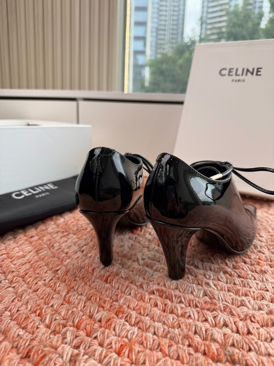 🌾G189CELINE 赛琳 26最新 Les系带英塞琳玛丽珍鞋简单舒服，干净利落，增高显腿细，无论是单