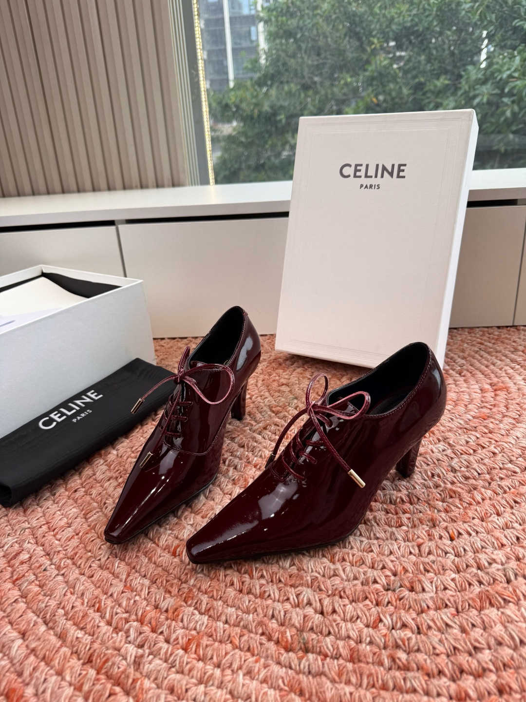 🌾G189CELINE 赛琳 26最新 Les系带英塞琳玛丽珍鞋简单舒服，干净利落，增高显腿细，无论是单